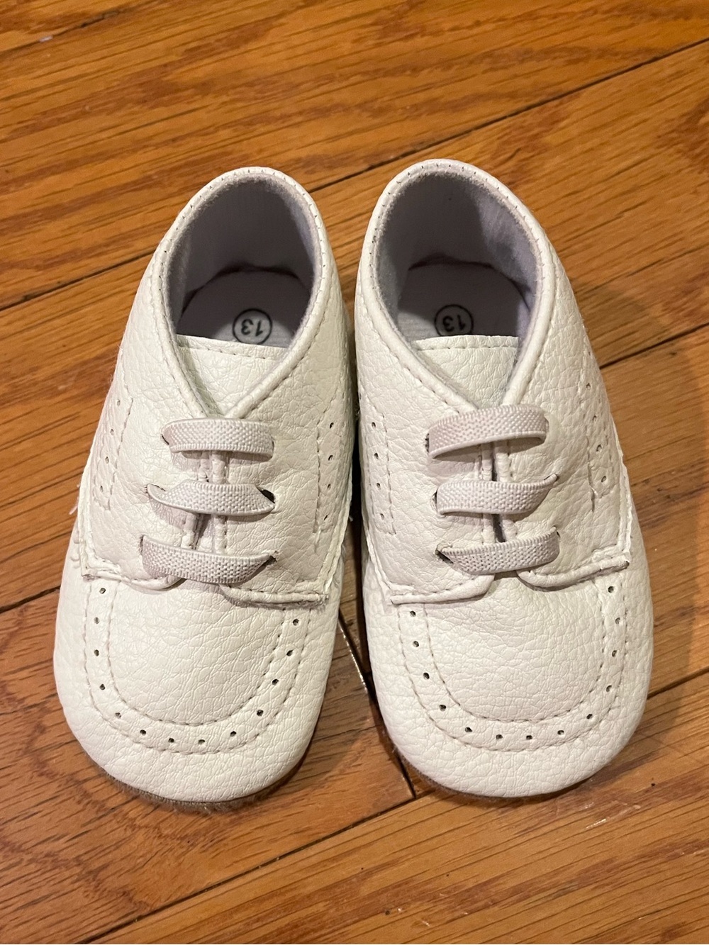 Classic White Baby/Toddler Dress Shoes
